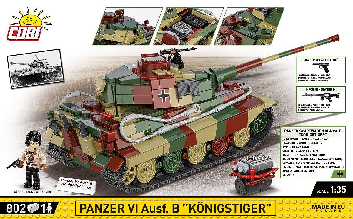 Cobi ww2 german tanks 2025